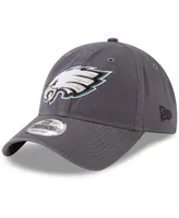 Men's New Era Graphite Philadelphia Eagles Icon Core Classic 2.0 9TWENTY Adjustable Hat