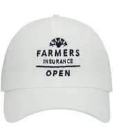 Men's Ahead White Farmers Insurance Open Shawmut Adjustable Hat