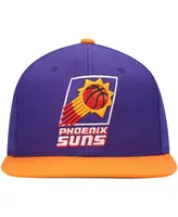 Men's Mitchell & Ness Purple, Orange Phoenix Suns Hardwood Classics Team Two-Tone 2.0 Snapback Hat