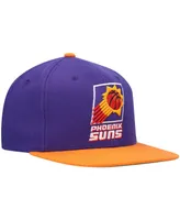 Men's Mitchell & Ness Purple, Orange Phoenix Suns Hardwood Classics Team Two-Tone 2.0 Snapback Hat