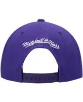 Men's Mitchell & Ness Purple Utah Jazz Hardwood Classics Team Ground 2.0 Snapback Hat