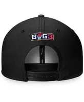 Men's Fanatics Black Killer 3's Core Snapback Hat