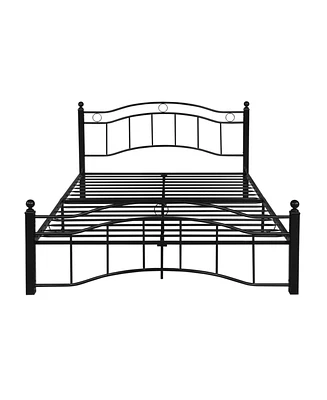 Bouvardia Contemporary Iron Bed Frame