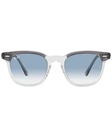 Ray-Ban Unisex Low Bridge Fit Sunglasses, Hawkeye 54