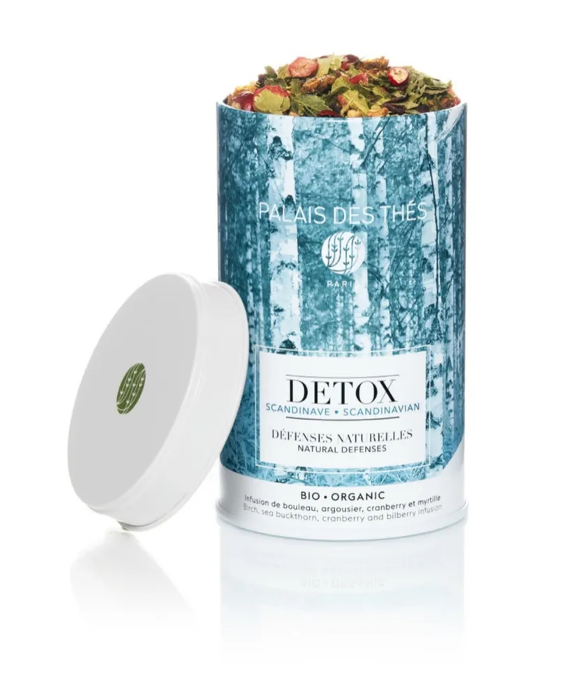 Palais des Thes Scandinavian Detox Natural Defenses Loose Leaf Tin, 3.5 oz