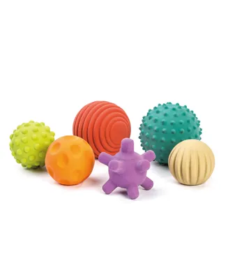 Miniland Eco Sensory Balls Set, 6 Pieces