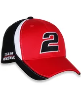 Men's Team Penske Red, Black Austin Cindric Discount Tire Number Performance Adjustable Hat