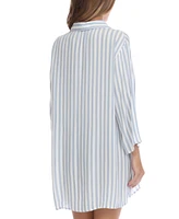 Raviya Women's Striped Swim Cover-Up Tunic