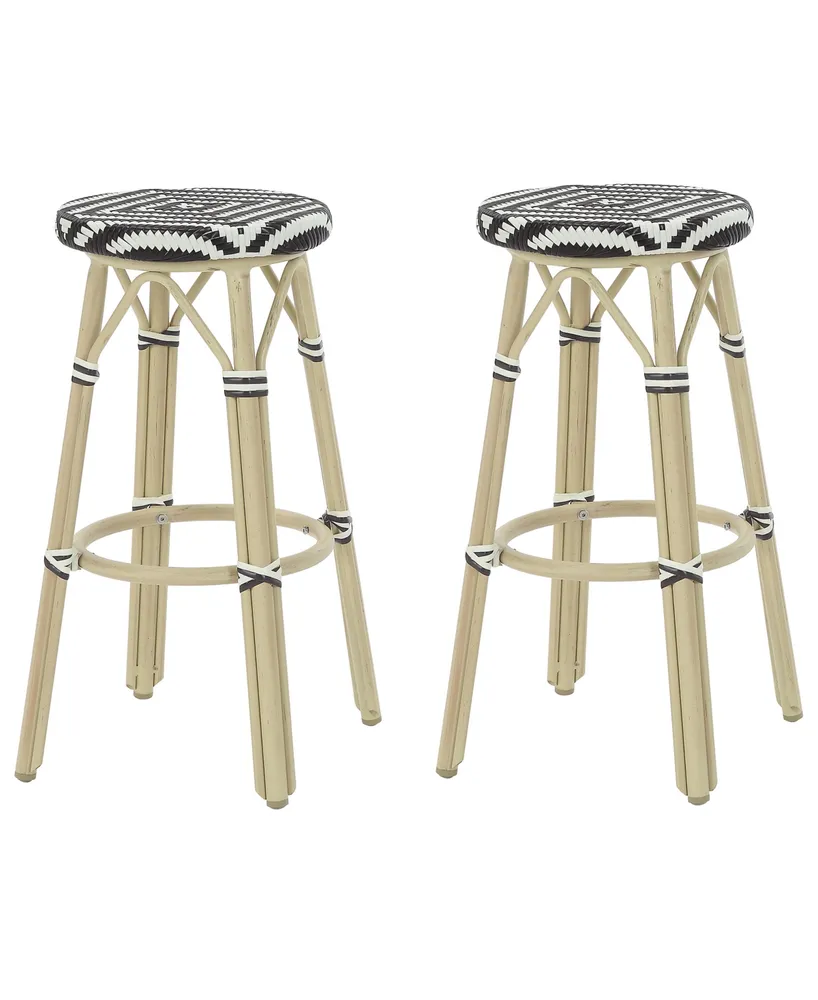 Livio 30" Patio Barstool, Set of 2