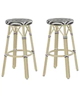 Livio 30" Patio Barstool, Set of 2