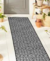 Nicole Miller Patio Country Danica 1'9" x 7'2" Runner Outdoor Area Rug