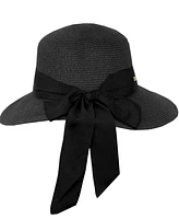 Angela & William Women's Brimmed Beach Sun Straw Hat