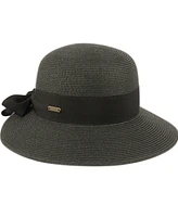 Angela & William Women's Brimmed Beach Sun Straw Hat