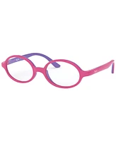 Ray-Ban Jr RY1545 Child Oval Eyeglasses - Purple