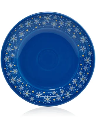 Fiesta Snowflake 9" Luncheon Plate, Exclusively at Macy's