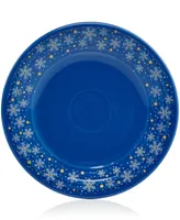 Fiesta Snowflake 9" Luncheon Plate, Created for Macy's