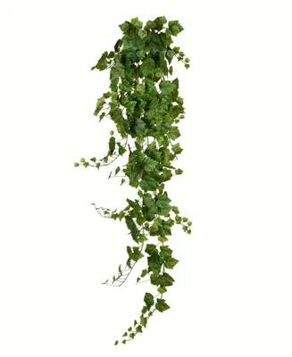 Vickerman 6' Artificial Grape Leaf Ivy Hanging Bush