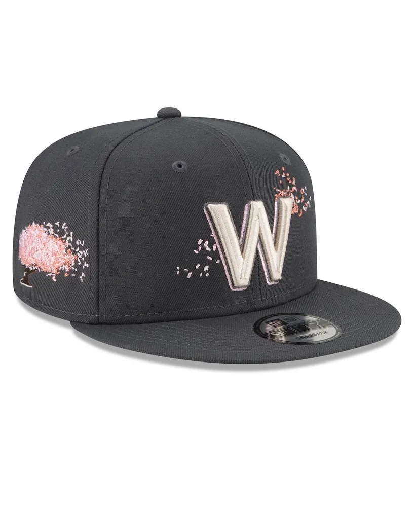 Men's New Era Graphite Washington Nationals City Connect 9FIFTY Snapback Adjustable Hat