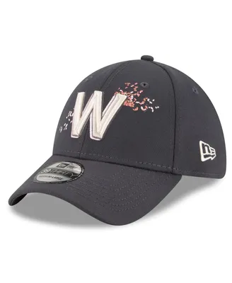 Men's New Era Graphite Washington Nationals City Connect 39THIRTY Flex Hat