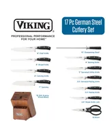Viking 17 Piece Cutlery Block Set