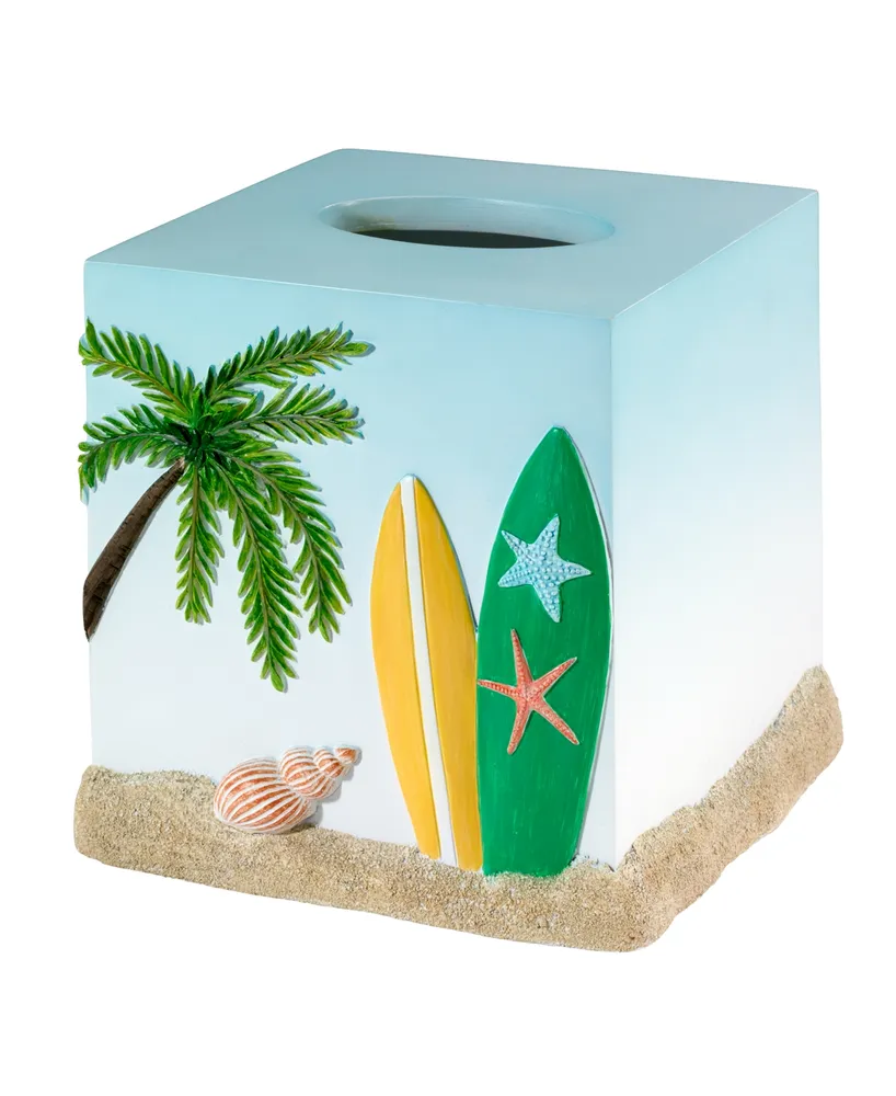 Avanti Surf Time Surfboards Resin Tissue Box Cover