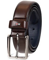 Tommy Hilfiger Men's Flex Stretch Feather-Edge Dress Belt