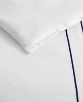 Nautica Alden White Embroidered -Piece Duvet Cover Set