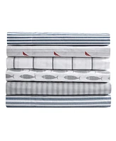 Nautica Michael Plaid Cotton Percale 4-Piece Sheet Set