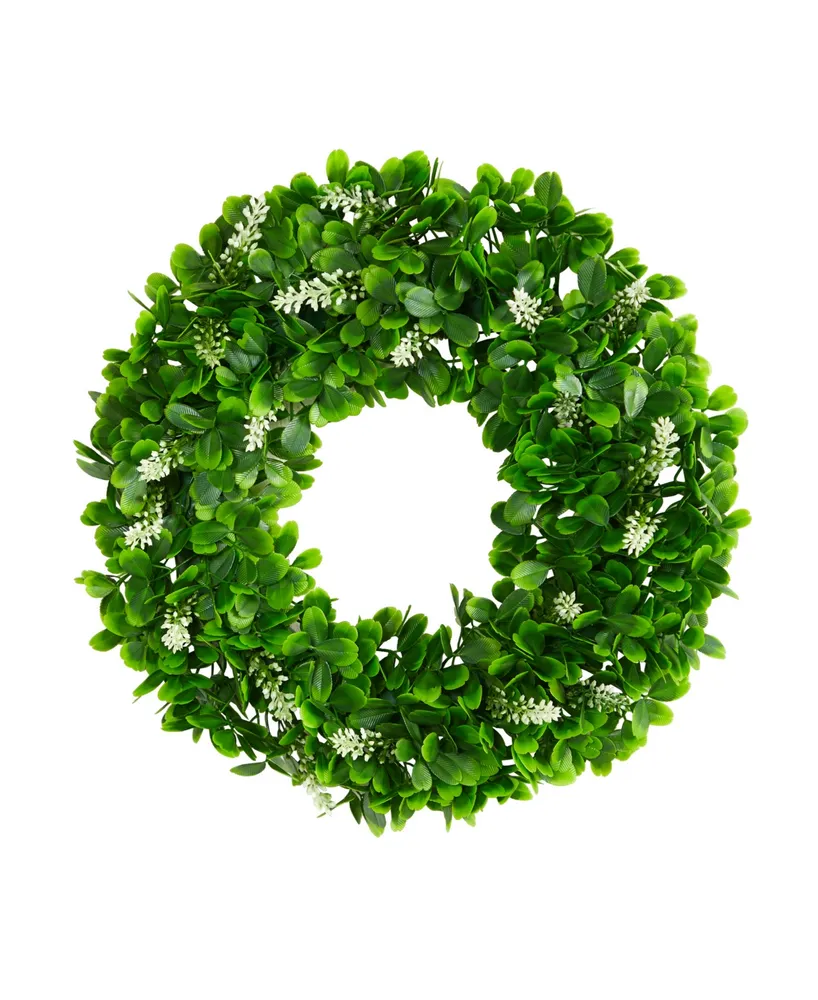 Jasmine Artificial Wreath, 13"