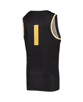 Big Boys Under Armour #1 Black Wichita State Shockers Replica Basketball Jersey