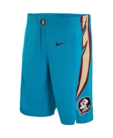 Men's Nike Turquoise Florida State Seminoles Alternative Replica Performance Basketball Shorts