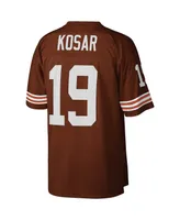 Men's Mitchell & Ness Bernie Kosar Brown Cleveland Browns Legacy Replica Jersey