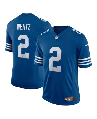 Men's Nike Carson Wentz Royal Indianapolis Colts Alternate Vapor Limited Jersey