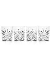 Godinger Dublin Double Old-Fashioned Glasses, Set of 4