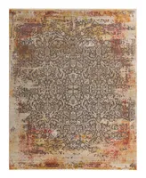 Closeout! Bayshore Home High-Low Pile Iyer IYE19 5'3" x 7'9" Area Rug