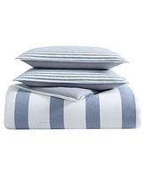 Nautica Fairwater Reversible 2-Pc. Duvet Cover Set, Twin