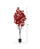 Cherry Blossom Artificial Tree, 6'