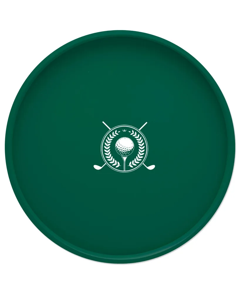 Pastimes 14" Round Golf Serving Tray