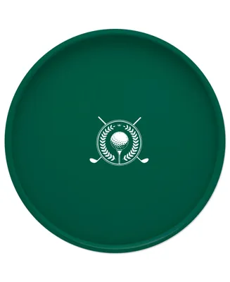 Pastimes 14" Round Golf Serving Tray