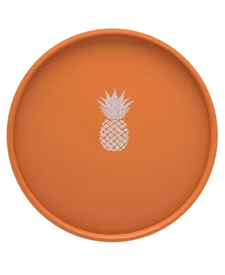 Pastimes 14" Round Pineapple Serving Tray
