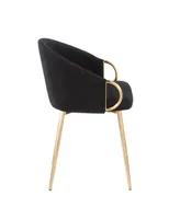 Lumisource Claire Contemporary Glam Chair