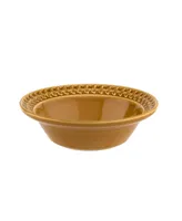 Portmeirion Botanic Garden Harmony Amber Cereal Bowl, Set of 4 - Gold