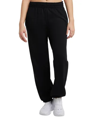 Champion Women's Powerblend Fleece Oversized Boyfriend Sweatpants