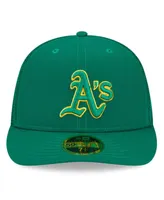 Men's New Era Green Oakland Athletics 2022 Batting Practice Low Profile 59FIFTY Fitted Hat