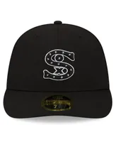 Men's New Era Black Chicago White Sox 2022 Batting Practice Team Low Profile 59FIFTY Fitted Hat