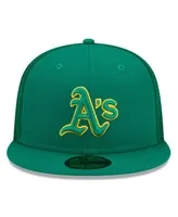 Men's New Era Green Oakland Athletics 2022 Batting Practice 59FIFTY Fitted Hat