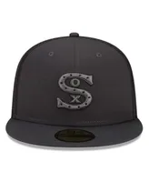 Men's New Era Graphite Chicago White Sox 2022 Batting Practice 59Fifty Fitted Hat