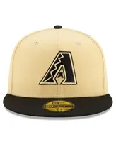 Men's New Era Gold, Black Arizona Diamondbacks City Connect 59FIFTY Fitted Hat