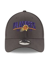 Men's New Era Gray Phoenix Suns 2022 Nba Playoffs Arch 9FORTY Adjustable Hat
