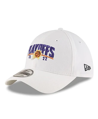 Men's New Era White Phoenix Suns 2022 Nba Playoffs Arch 39THIRTY Flex Hat